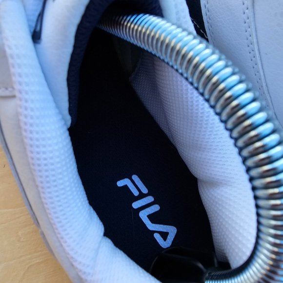 Fila Mens White Kalien T Motosport Lifestyle Casual And Fashion Sneakers Size 11 - Picture 11 of 13